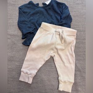 GAP Kids Matching Set - Blue and Cream